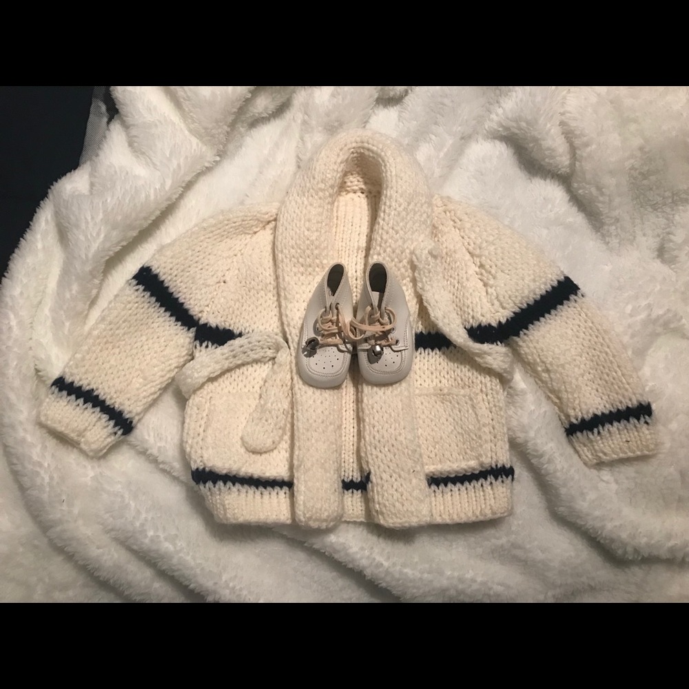 Infant Sweater and shoes